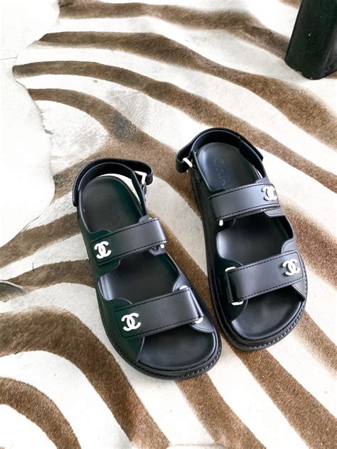 chanel dad velcro sandal black 2020|Chanel Dad Sandals – Everything You Need to Know.